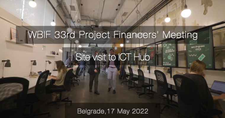 WBIF 33rd PFG Meeting Belgrade - ICT Hub site-visit
