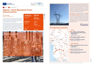 WBIF Albania - North Macedonia Power Interconnection
