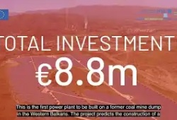 Oslomej 1 Solar power plant, North Macedonia