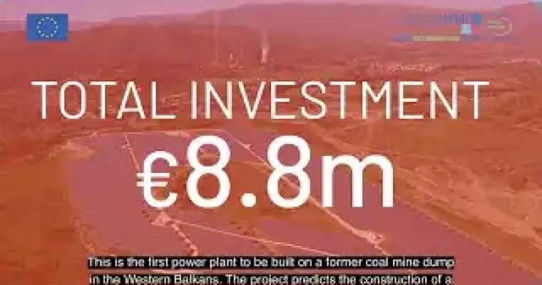 Oslomej 1 Solar power plant, North Macedonia