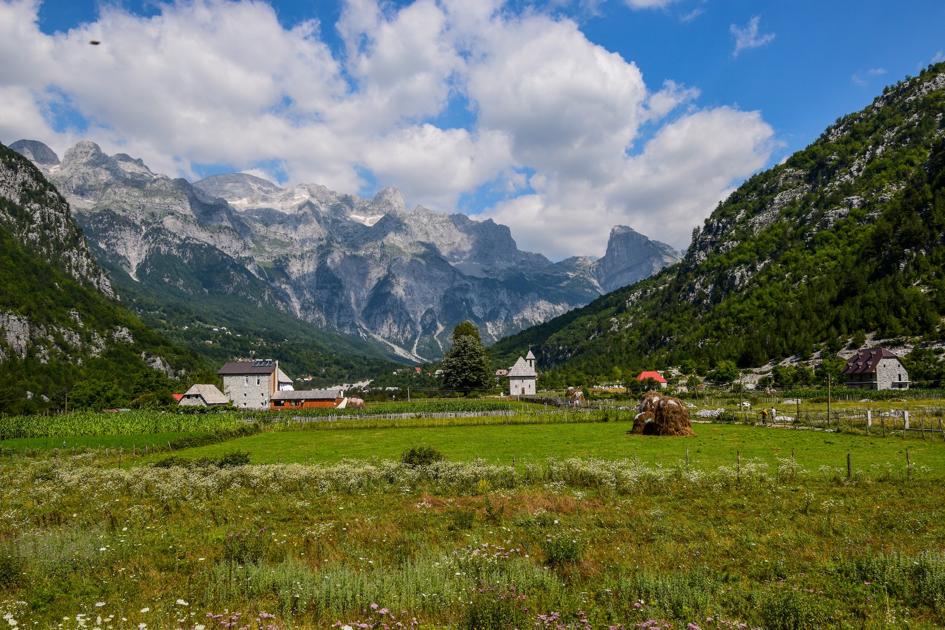 Communal Infrastructure Works in Albanian Alps Area