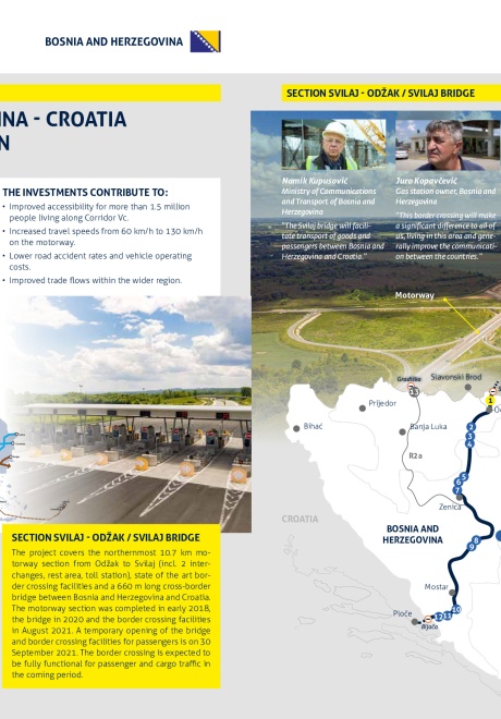 Corridor Vc Motorway: Svilaj Cross-Border Bridge